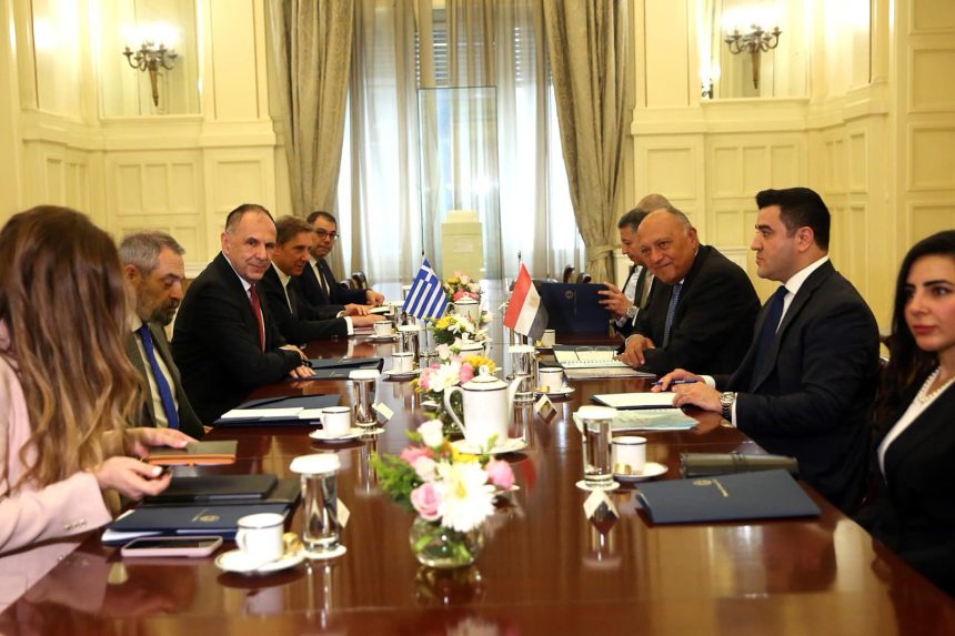 Egypt’s Shoukry, Greek counterpart discuss regional security, cooperation in Athens​